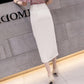 Half-length Skirt Mid-length Hip Skirt Female Summer High-waist Spring Long Skirt One-step Skirt Sexy Slim Hip-length Skirt