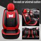 Universal 5 Seat Car Cushion Cartoon Leather Seat Cover Car Seat Cover Full Surround