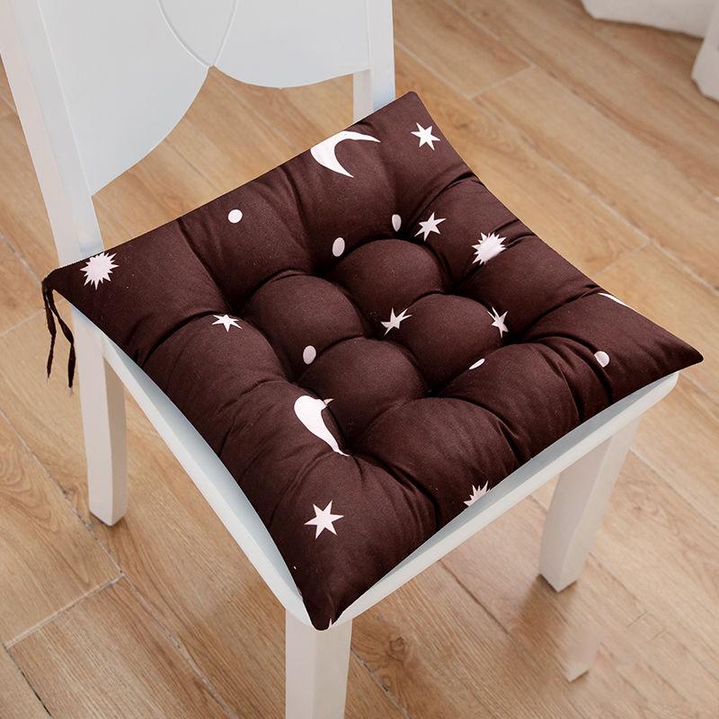 Thicken Cushion Chair Cushion Office Student Classroom Cushion Board Stool Cushion Four Seasons Butt Cushion Butt Cushion