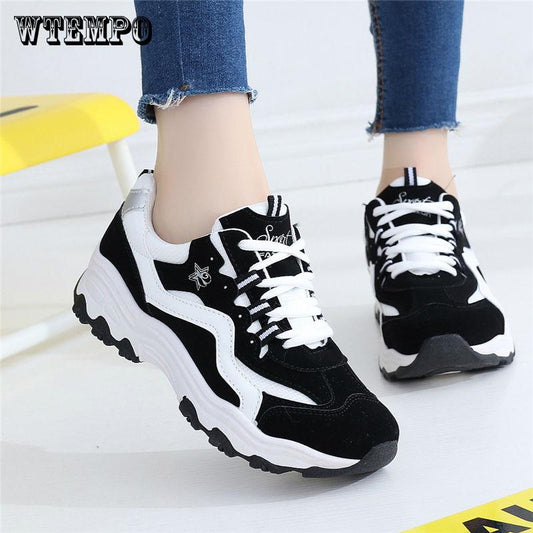 Shoes Women Sport Shoes Platform Shoes Lace