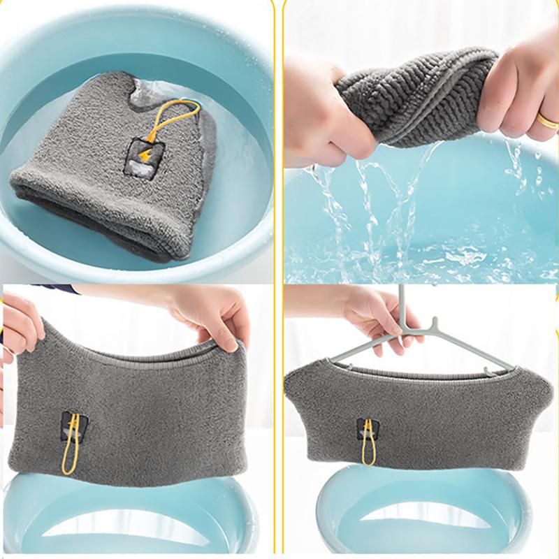 2PS Universal Toilet Seat Cushion Household Toilet Seat Cover Cushion Thickened Toilet Cover In Winter Toilet Ring Cushion Washable