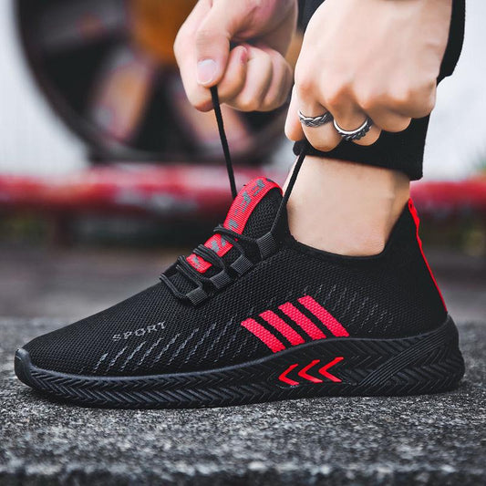 Men's Casual Clearance Shoes Breathable Soft Sole Sports Shoes Shoes Korean Fashion Non-slip Shoes