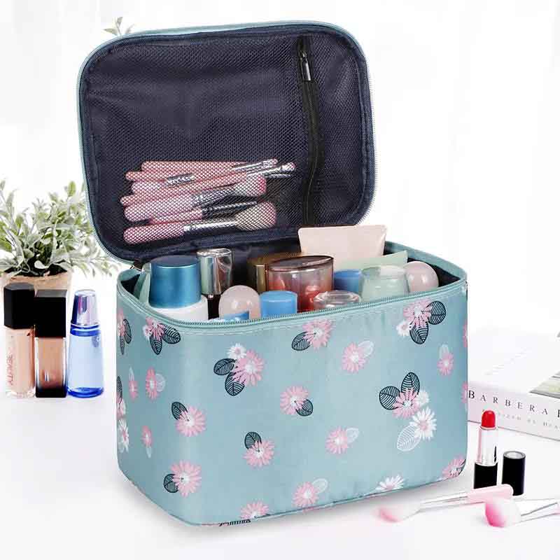 Cosmetic Bag Portable Female Large-capacity Travel Carry-on Wash Cosmetic Storage Box