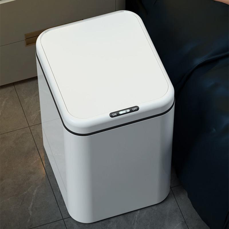 Smart Trash Can with LED Induction Type Household Bedroom Net Red Living Room Kitchen Toilet Bathroom Deodorant Automatic