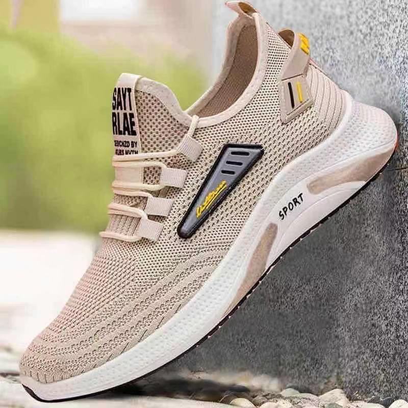 Men's Casual Clearance Shoes Spring and Autumn Breathable Soft Sole Sports Shoes Shoes Korean Fashion Non-slip Shoes