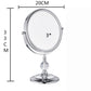 8 Inches Double-sided Mirror 3 Times 5 Times 8 Times Magnification HD Desktop Home Cosmetic Mirror Women Rotatable Mirror