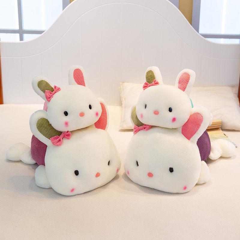 Cute Little Rabbit Plush Toy Children's Doll Pillow Family Plush Decoration Children's Birthday Present