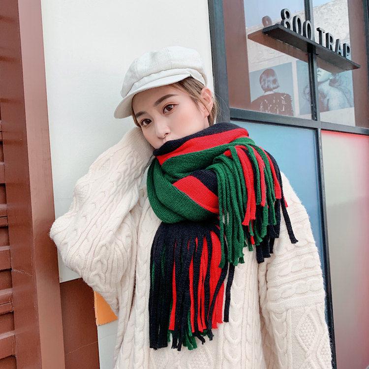 Winter warm scarf Christmas gift Woman Trend Wild Shawl scarf Long section scarf Birthday present