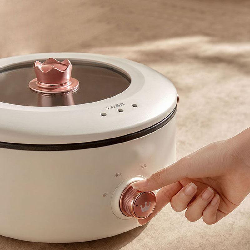 Electric Cooking Pot Mini Electric Pot Multi-function Frying One Pot Dormitory Small Pot Universal Electric Frying Pan