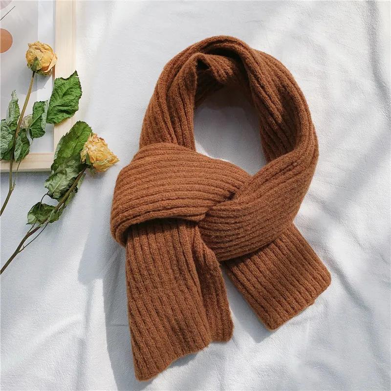 Winter Woolen Scarf Hand-woven Bib Warmth and Thickening Women's Versatile Dual-use Bibs for Lovers