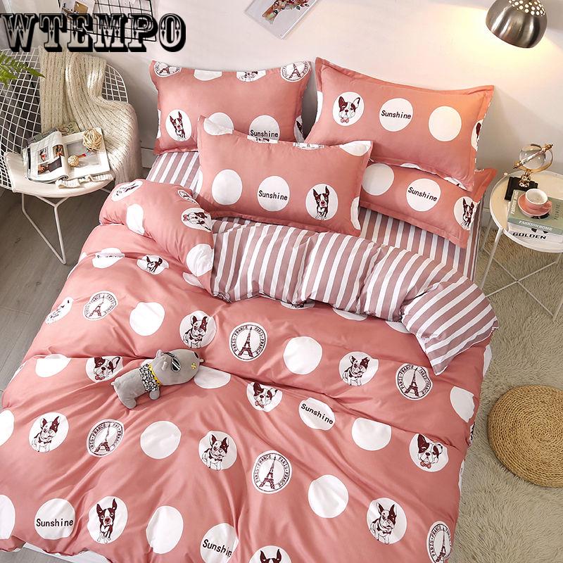 Bedding Set  Bed Linens 4pcs/set Duvet Cover Set European Style Bed Set Flower Bedclothes