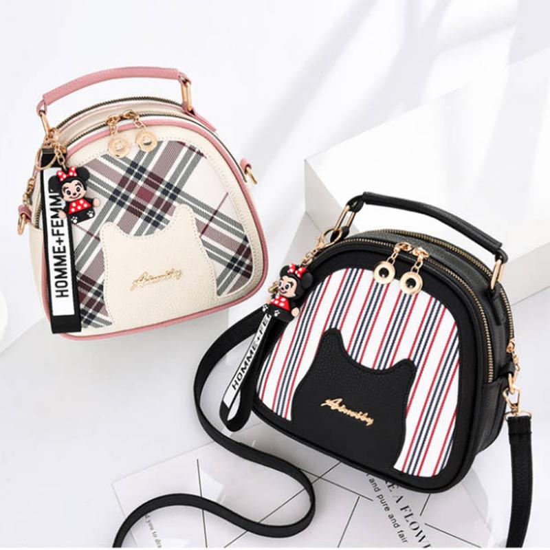 9 Colors Women Genuine Leather Bag Leisure Crossbody Shouder Bag Multifunction Bag Ipad Hand Bag