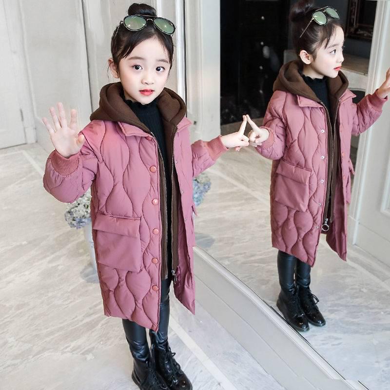 Girls Down Jackets Baby Outdoor Warm Clothing Thick Coats Children's Winter Jackets Kids Outerwear