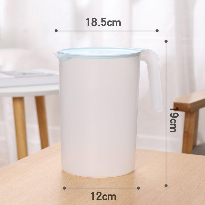 Cold Kettle Glass Kettle High Temperature Resistant Cold Water Cup Household Teapot Cool White Water Bottle Set Large Capacity