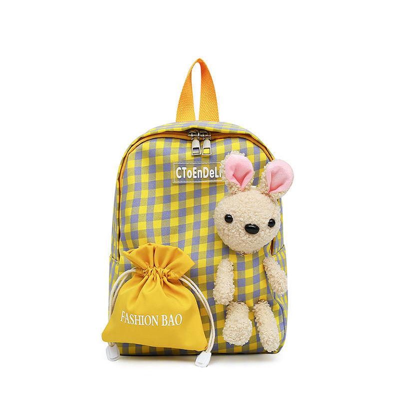 Cartoon Cute Student Backpack School Bag Backpack Canvas Korean Small Backpack Children Travel Bag Boys and Girls Backpacks