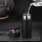 Thermos cup Men's Tea Water Separation 304 Stainless Steel Large Capacity Simple Car Tea Mug Thermos Mug