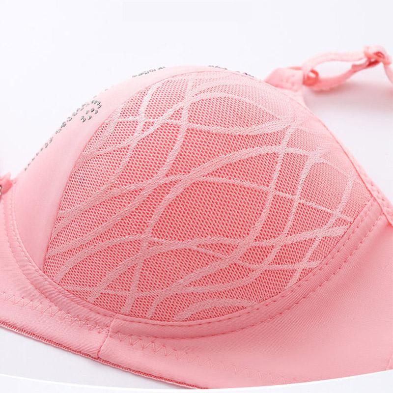 Large Size Thin No Steel Ring Bra Sexy Gather Anti-sagging Comfortable Underwear Bra