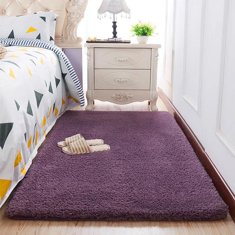 Thick Lamb Velvet Carpet Bedroom Full Bed Plush Blanket Living Room Sofa Coffee Table Mat