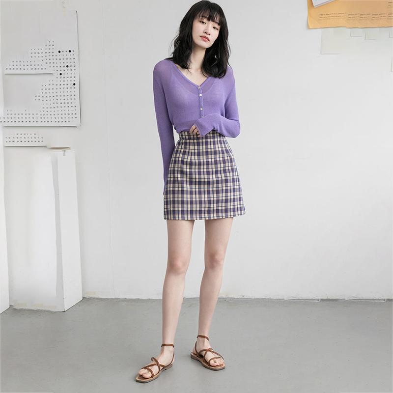 Women High Waist Pleated Skirt School Girl Plaid A-Line Flare Skater Short Skirt Uniforms Cosplay Sweet Girls