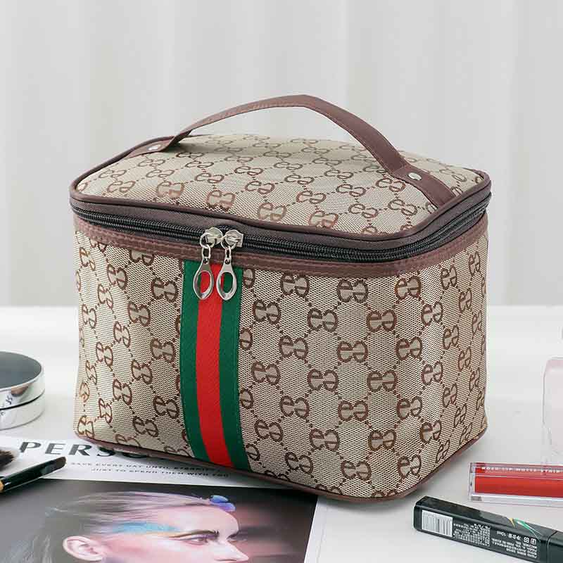 Cosmetic Bag Large-capacity Fashion Portable Large Cute Women's Wash Bag Travel Carry-on Storage Box