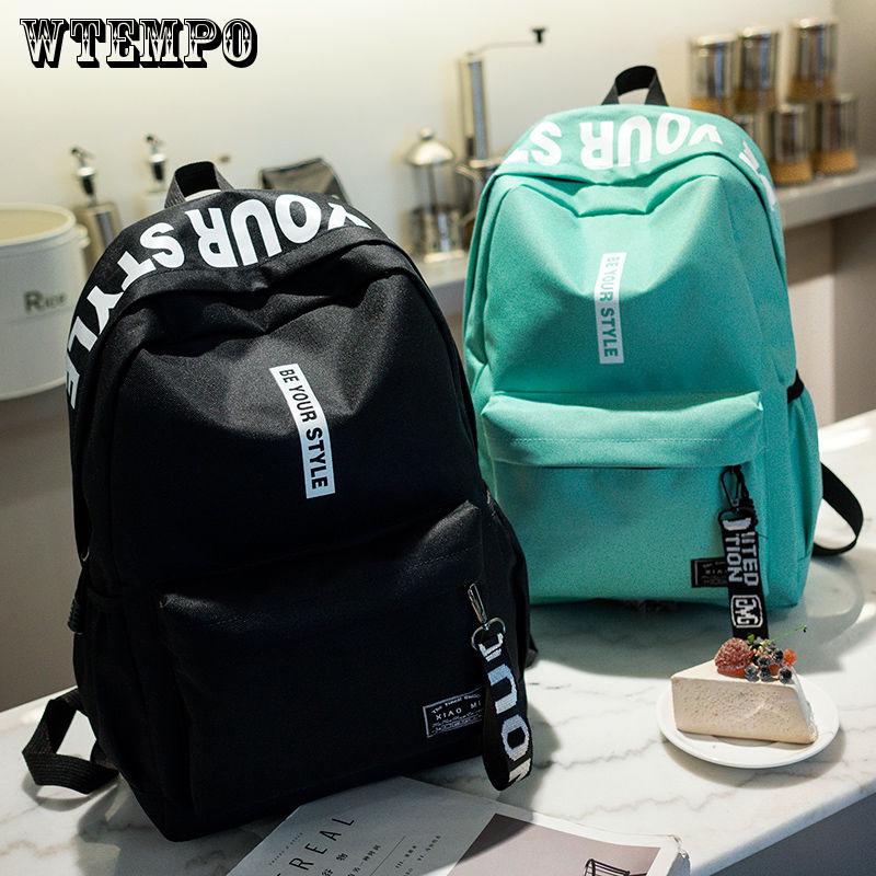 New Soft Fabric Backpack Female School Backpack For Teenage Girls Backpack shoulder bag