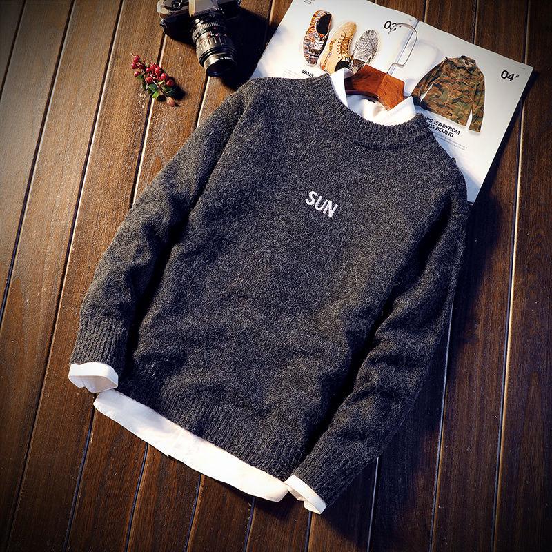 High Neck Sweater Loose Winter Sweater Large Size Warm Sweater Autumn and Winter Trend Couple