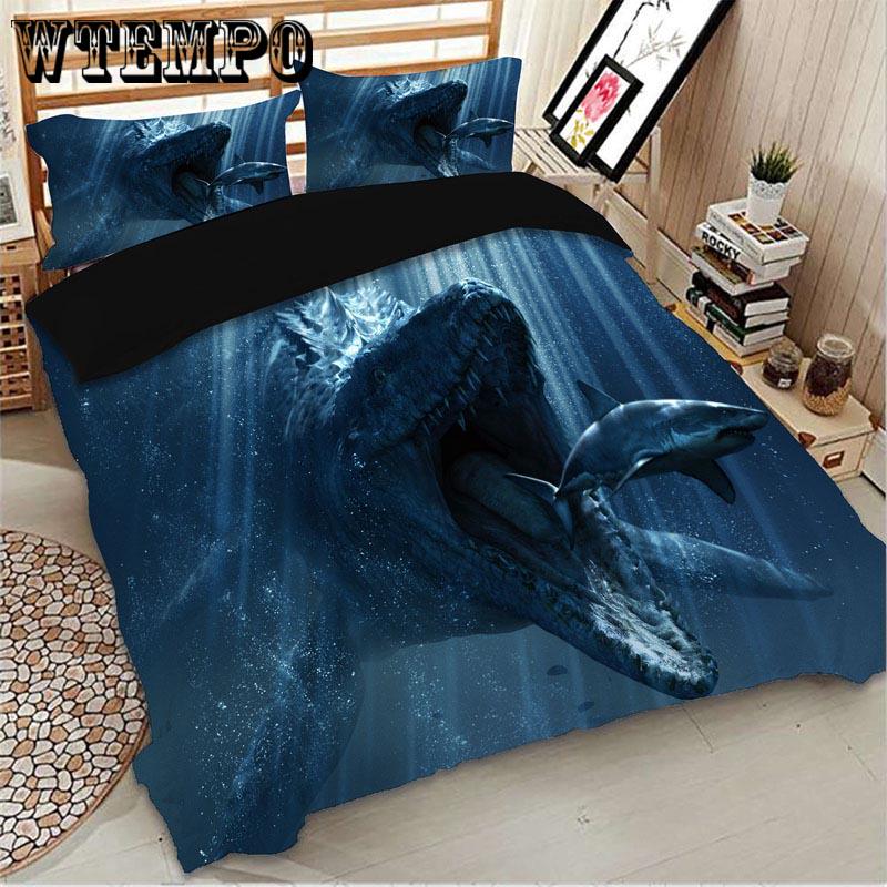 3D  Dragon Bed Linen Bedding Sets Comforter Bed Cover Galaxy Duvet Cover Set Bedding