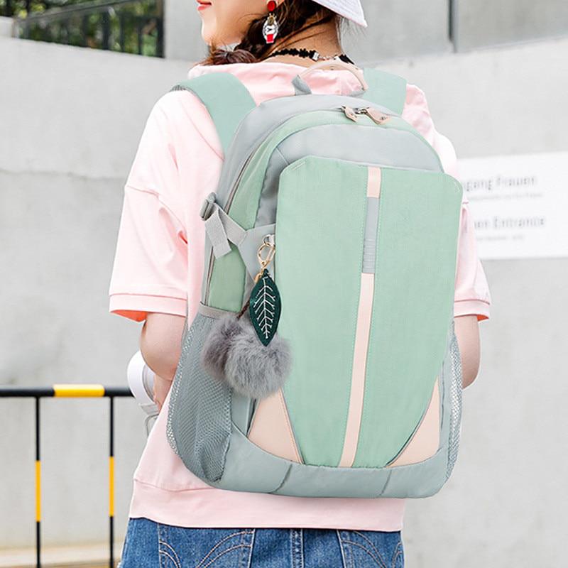 Fashion Design Women Backpack School Bags Children Waterproof Mochila Travel Backpacks Classic For S