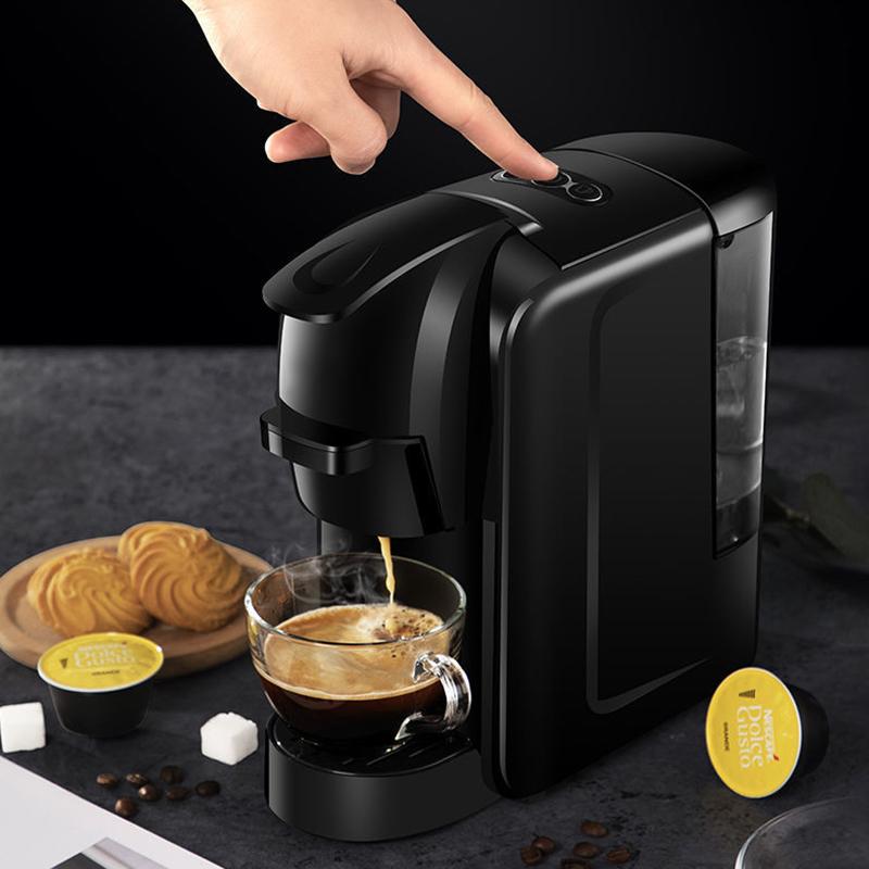 Automatic Expresso Coffee Machine Mini Capsule Espresso Portable Coffee Maker Dolce Gusto Nespresso Capsule Ground Coffee