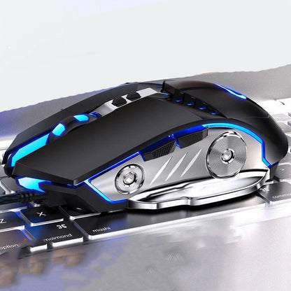 Computer Gaming Mouse Wired Usb Silent Gaming Mechanical Mouse Universal Mouse for Desktop Notebook