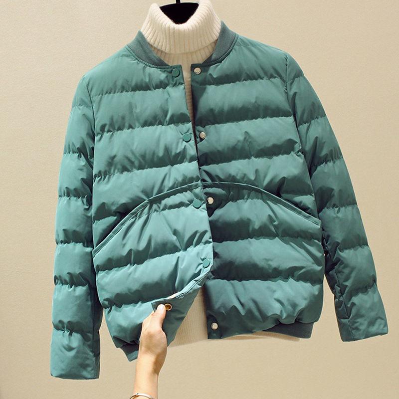 Women's Cotton-padded Jacket Autumn and Winter Korean Style Loose Wild Short Down Jacket Women