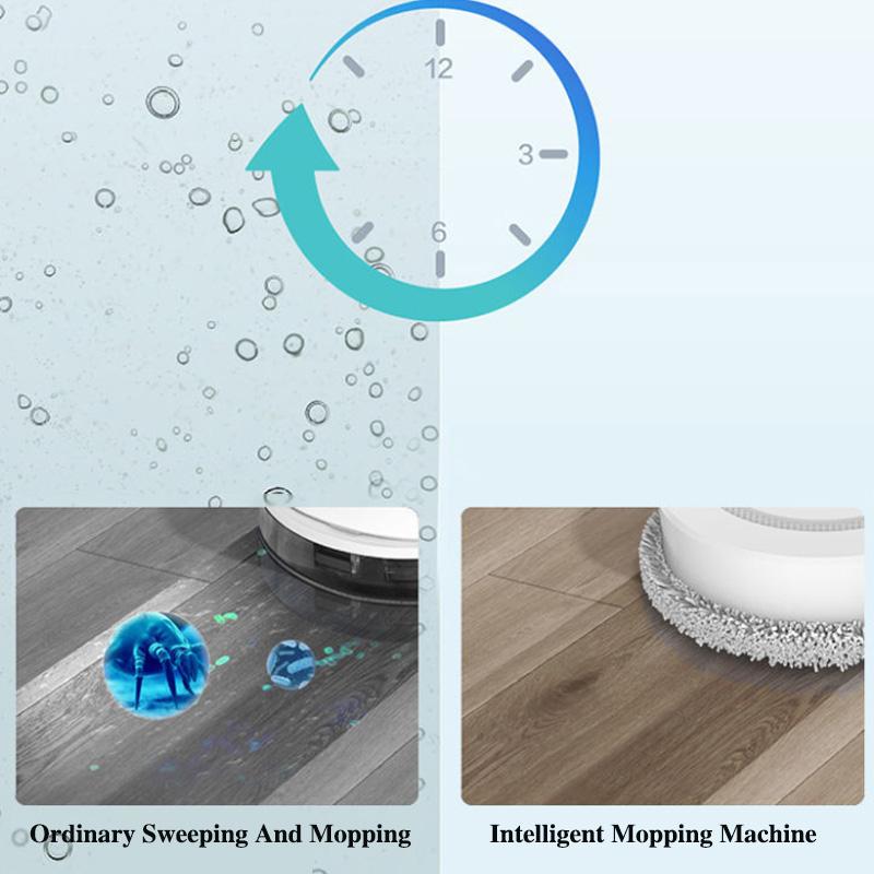 Automatic Recharge Sweeping Robot Household Intelligent Silent Mopping Mopping Machine Three-in-one Ultra-thin Vacuum Cleaner