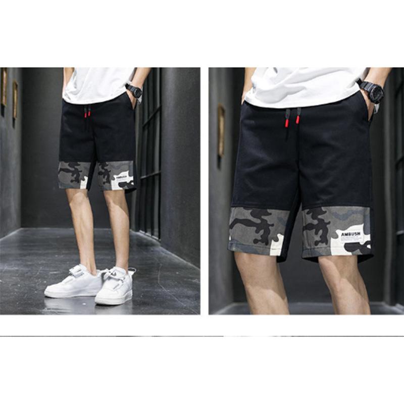 Shorts Men's Summer Trend Cotton Cargo Pants Five-point Pants Loose Large Size Outer Wear Sports Casual Shorts