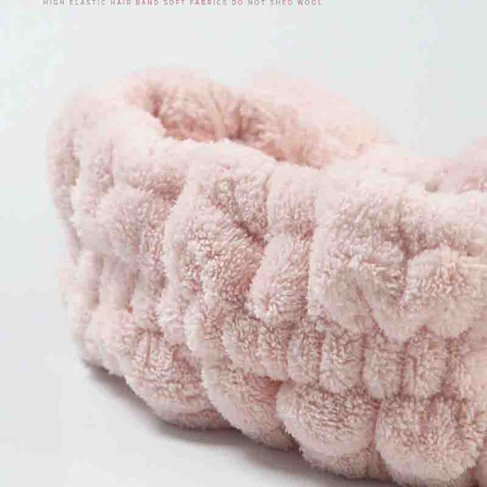 Korean Version Coral Velvet Hair Band Sports Headband Bowknot Soft Face Wash Makeup Headbands Cute Bear Hair Accessories