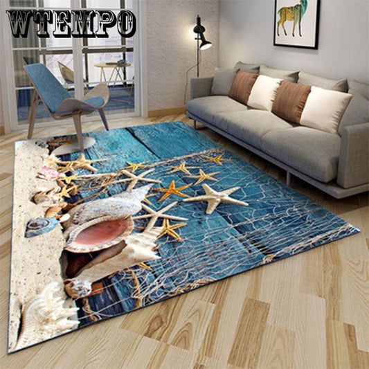 Cartoon 3d Large Modern Area Rug Living Room Livingroom Home Mats Children Bedroom Carpet