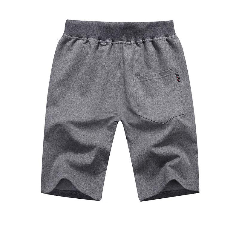 Summer Thin Breathable Casual Stretch Shorts Men's Sports Pants Knitted Five-point Pants Large Size Wild Loose Straight Beach Pants