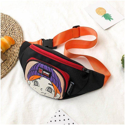 Nylon Waist Bag Autumn New Style Korean Casual Fashion All-match One-shoulder Diagonally Across The Mori Department College Fashion Bag