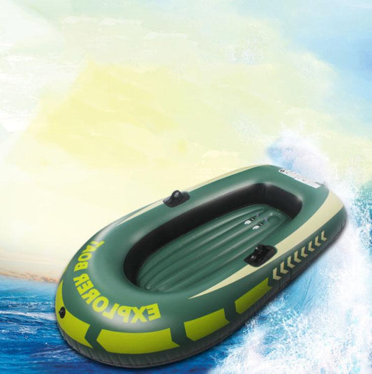 Inflatable Boat Thickened Fishing Boat Double Electric Kayak Inflatable Boat Wooden Boat 1/2 Person Rafting Boat Assault Boat