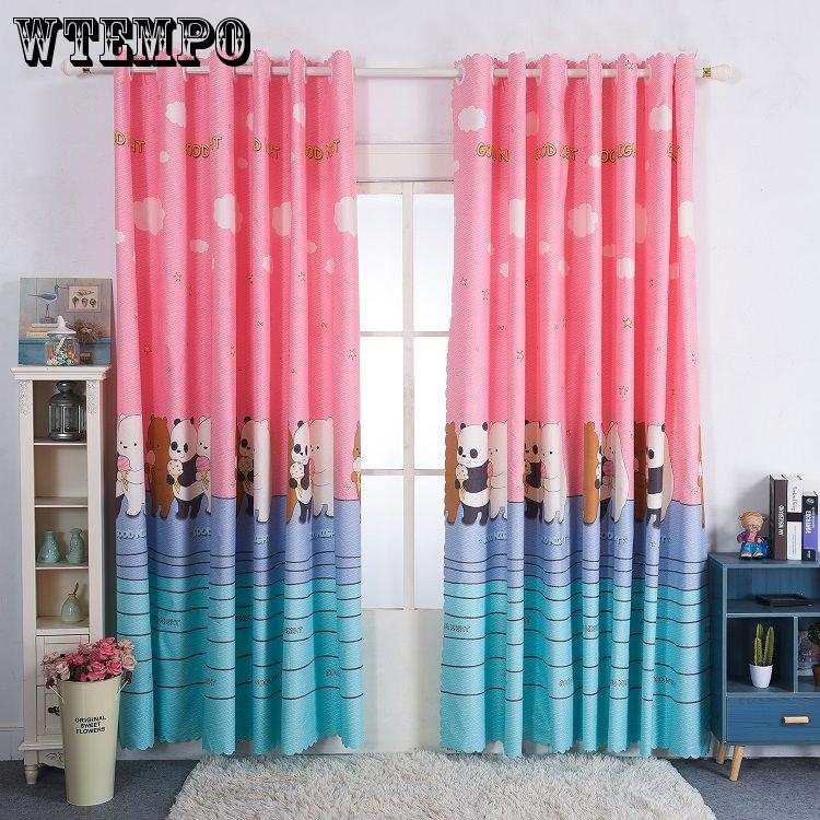 WTEMPO Modern Minimalist Short Curtain Curtain Half Curtain Window Living Room Finished Curtain