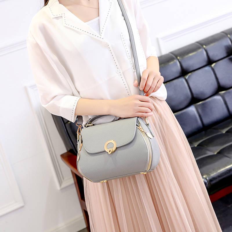 6 Colors Women Genuine Leather  Hand Bag Multifunction Crossbody Anti-Theft Cosmetic Shoulder Bag