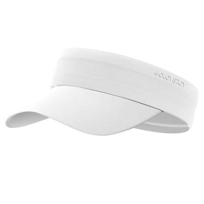 Summer Folding Visor Hat Unisex Sports Running Sun Hat Sunscreen Outdoor Marathon Quick-drying Hat Sweat-absorbing Empty Top Hat