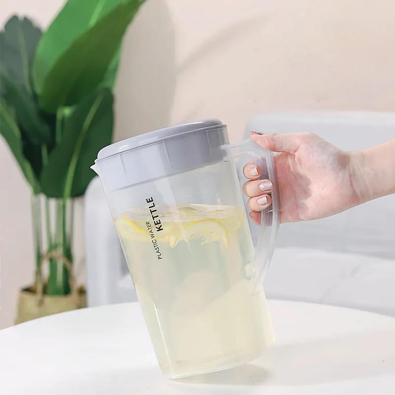 Cold Kettle Glass Kettle High Temperature Resistant Cold Water Cup Household Teapot Cool White Water Bottle Set Large Capacity