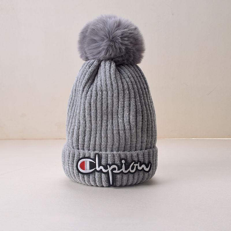 Woman hat Plush Cotton hat Trendy wild hat Windproof hat Autumn winter Warm hat Thick hat Fashion