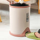 Household Trash Can with Lid Kitchen Bathroom Living Room Trash Can Air Pressure Drop Deodorant Pedal Type