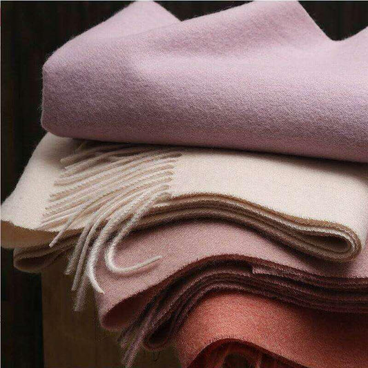 Women Scarf  Winter  Shawls and Wraps Lady Long Solid Hijab Stoles Cashmere Pashmina Head Scarves