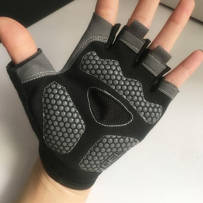 Sports Half-finger Gloves Men and Women Equipment Training Yoga Outdoor Cycling Non-slip Wear-resistant Summer Breathable Fitness Gloves