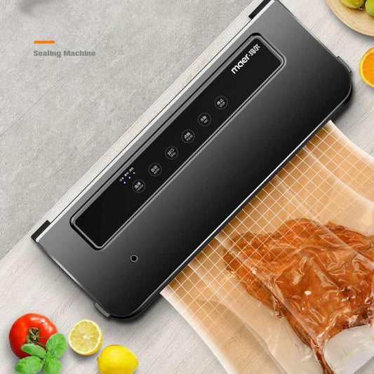 Include 10Pcs Bags Free Food Vacuum Sealer 220V/110V Automatic Commercial Household Food Vacuum Sealer Packaging Machine