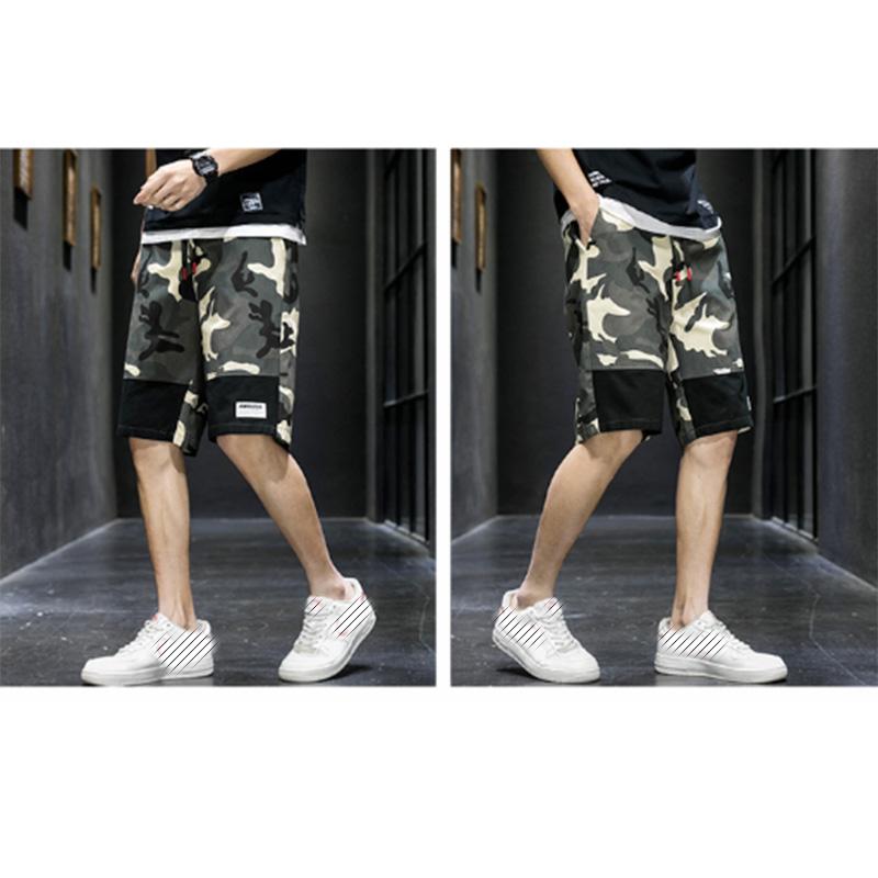 Shorts Men's Summer Trend Cotton Cargo Pants Five-point Pants Loose Large Size Outer Wear Sports Casual Shorts