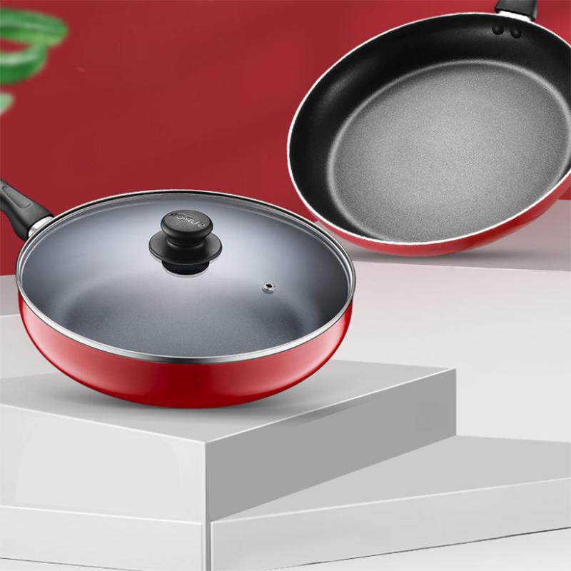 Fume-free Pan, Non-stick Pan, Cooking Pan, Household Frying Pancake, Multi-function Gas Induction Cooker, Universal