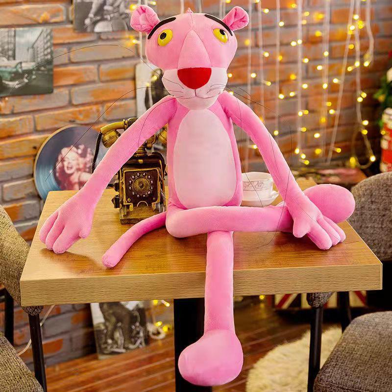 Cartoon Pink Panther Children Plush Doll Plush Toy Pillow Valentine's Day Birthday Gift Mini Animal